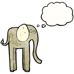 funny cartoon elephant
