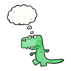 cartoon dinosaur