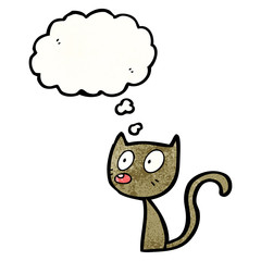 little cat cartoon