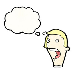 gasping cartoon face