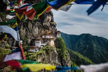Cercles muraux Monument historique Tiger's nest monastery, Bhutan