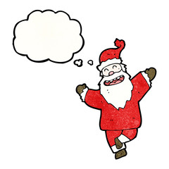 dancing santa claus cartoon