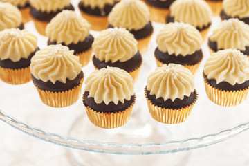 Cup-cakes close-up