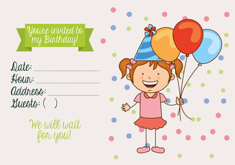 birthday invitation