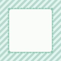 Vintage greeting card template. Invitation.