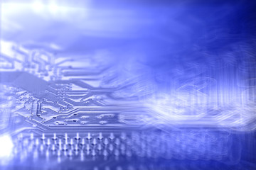 Computer chip background