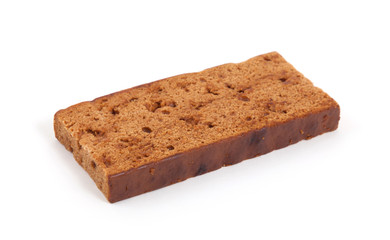 Traditional Dutch dessert cake (ontbijtkoek)