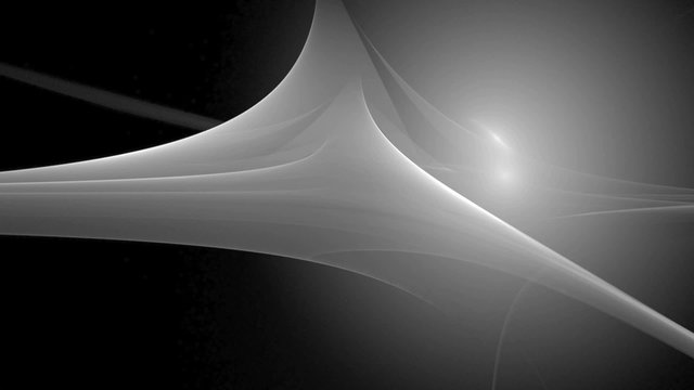 Fraktal Animation monochrom