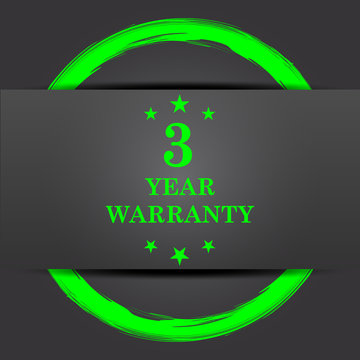 3 Year Warranty Icon