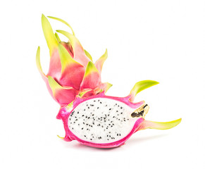 Dragon fruit isolate on white background