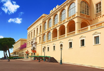 Fototapeta na wymiar Palais de Monaco