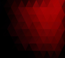 Obraz premium Red Grid Mosaic Background, Creative Design Templates