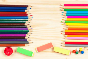 Colorful pencils