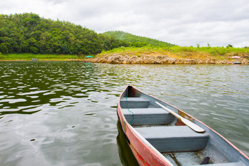 Fototapeta premium Boat on water