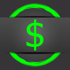 Dollar icon