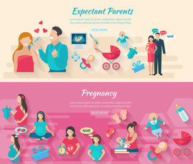 Pregnancy Banner Set