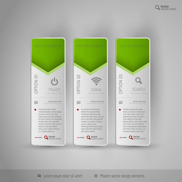 Design elements, infographics, layout and web pages. Modern symb
