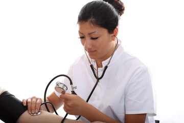 Blood pressure measuring