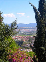 Vue sur Grenade depuis les hauteurs