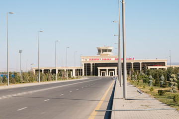 Road to airport Gabala, Azerbaijan