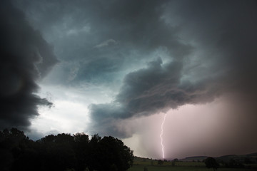 Fototapeta na wymiar Thunderstorm