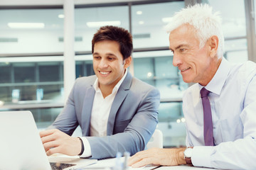 Fototapeta premium Working together effectively