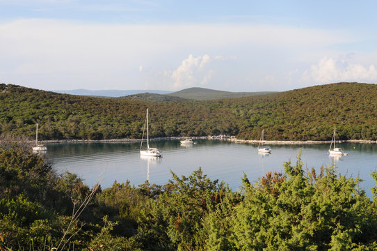 Traumbucht auf Insel Unije
