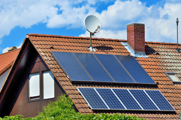 Nutzung der Sonnenenergie für ökologisches Wohnen