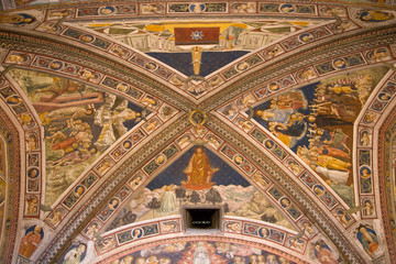 Fototapeta premium Piccolomini Library in Siena Cathedral