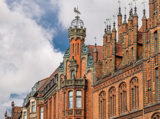 Fototapeta premium wunderschöne Fassade in Hannover