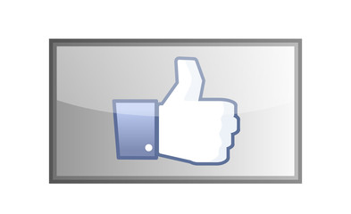 social media like icon