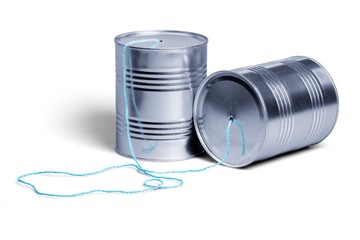 Telephone, Tin Can Phone, Can.