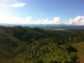 Fototapeta premium La région de Luang Namtha