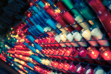 Fototapeta premium Many Barca candles