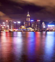 Obraz premium Hong Kong at night