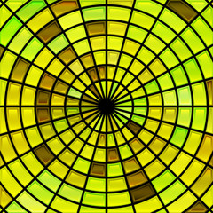 Naklejka premium abstract stained-glass mosaic background