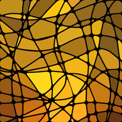 abstract stained-glass mosaic background