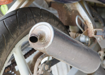old exhaust tube