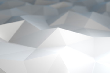 Abstract crystal background with depth of field