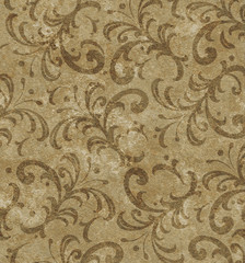 Background of  Spiky Swirls