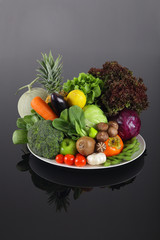 Fruits and vegetables