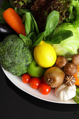 Fruits and vegetables