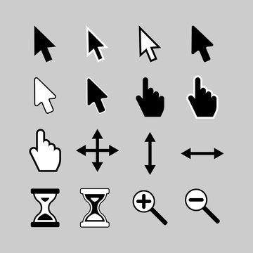 Cursors icons.