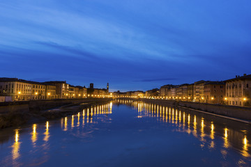 Fototapeta na wymiar Pisa in Italy