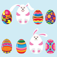 Bunny with Easter Egg