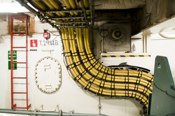 Offshore Ship Valves, Pipes, Motors, Engines - Engineering Interior