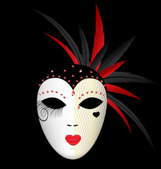 carnival dark mask