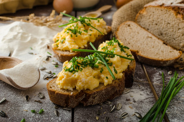 Scrambled eggs