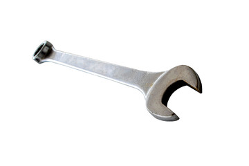 wrench on white background 