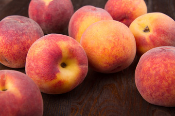 Fototapeta na wymiar Group of peaches